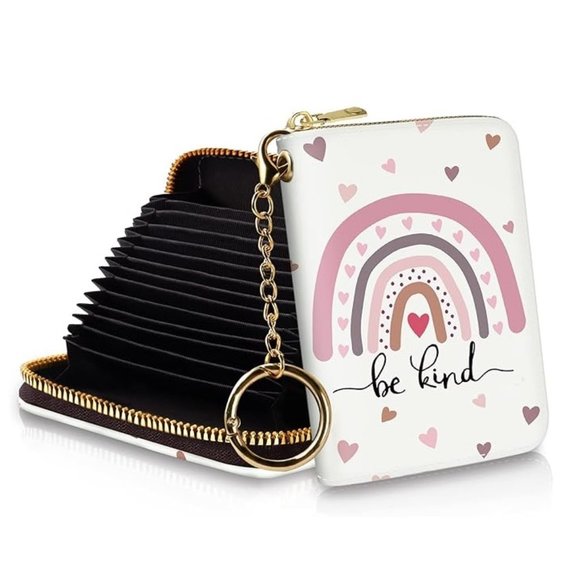 Rainbow Credit Card Holder RFID Wallet - Picture 1 of 5